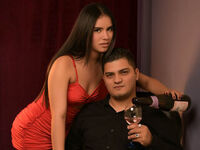 adult couple webcam sex show AriandLuigi