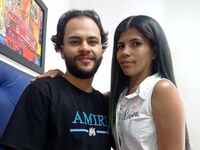 live couple web cam MarceyJuan
